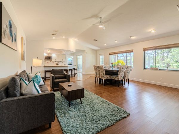 River Front Three Bedroom Vacation Home in Naples