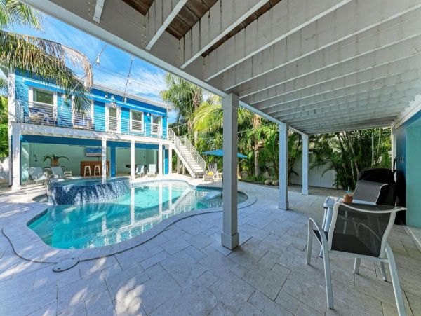 Anna Maria Five Bedroom Rental Two Blocks to the Beach