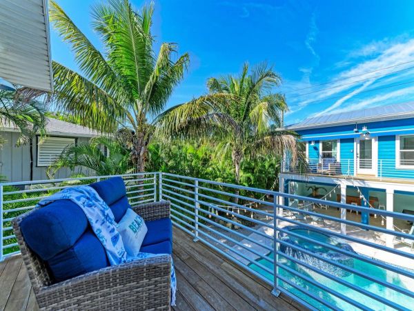 Anna Maria Five Bedroom Rental Two Blocks to the Beach