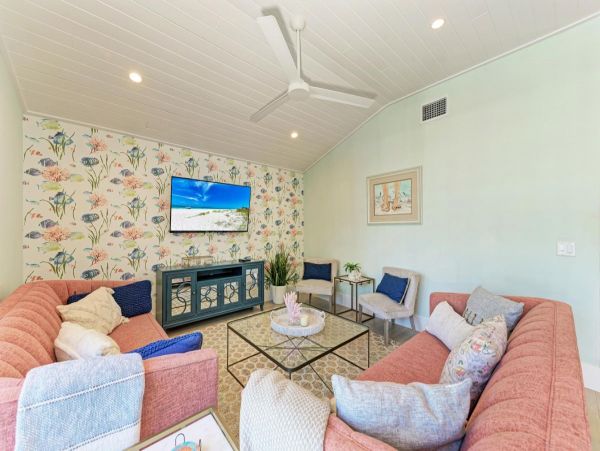 Anna Maria Five Bedroom Rental Two Blocks to the Beach