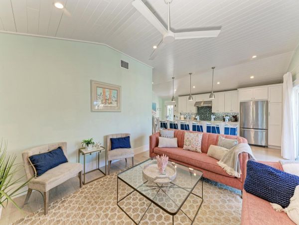 Anna Maria Five Bedroom Rental Two Blocks to the Beach