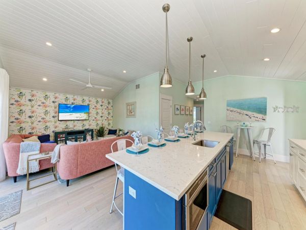 Anna Maria Five Bedroom Rental Two Blocks to the Beach