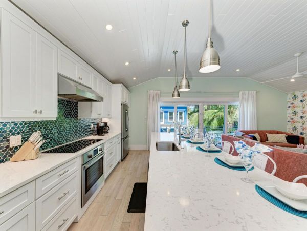 Anna Maria Five Bedroom Rental Two Blocks to the Beach