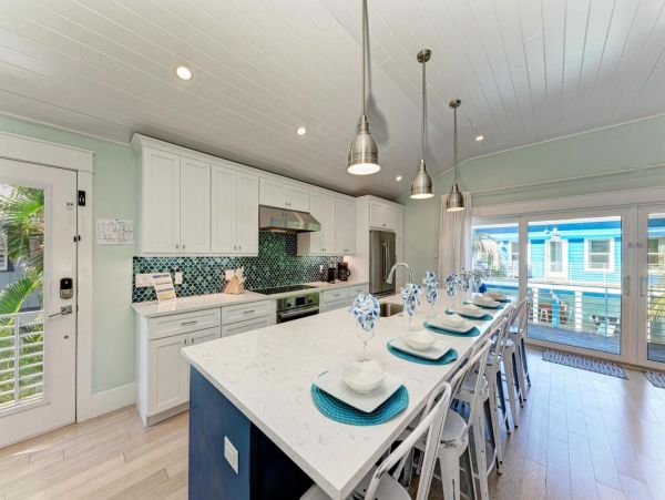 Anna Maria Five Bedroom Rental Two Blocks to the Beach