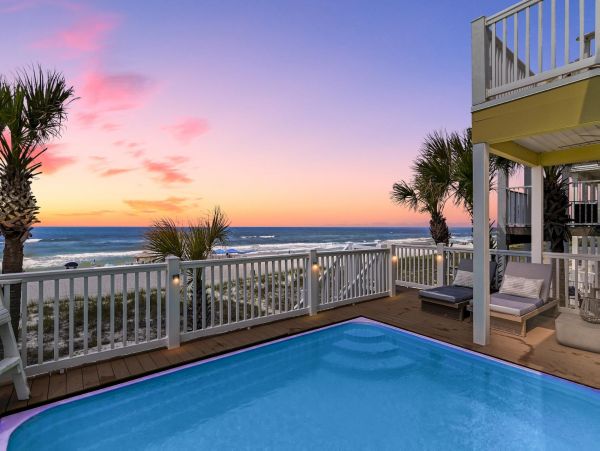 Gulf-Front Home in Panama City Beach with Private Pool