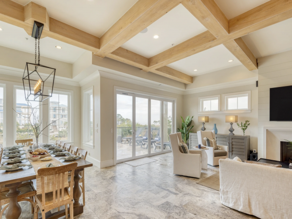 Hilton Head Luxury Family Home with Infinity Pool Steps to Beach Sleeps 24