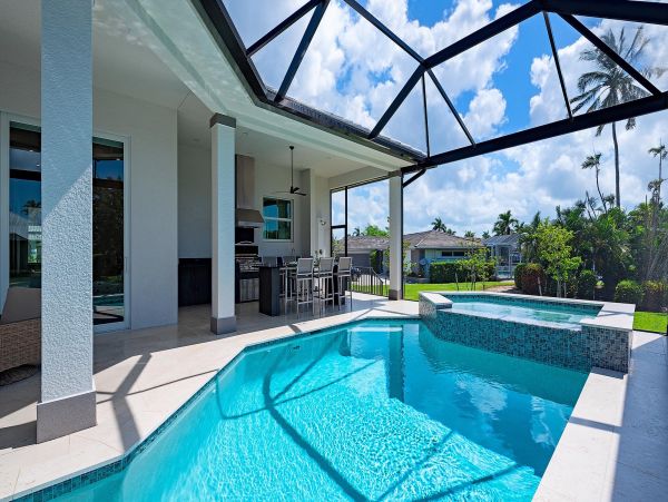 Canal Front Four Bedroom Vacation Rental in Marco Island