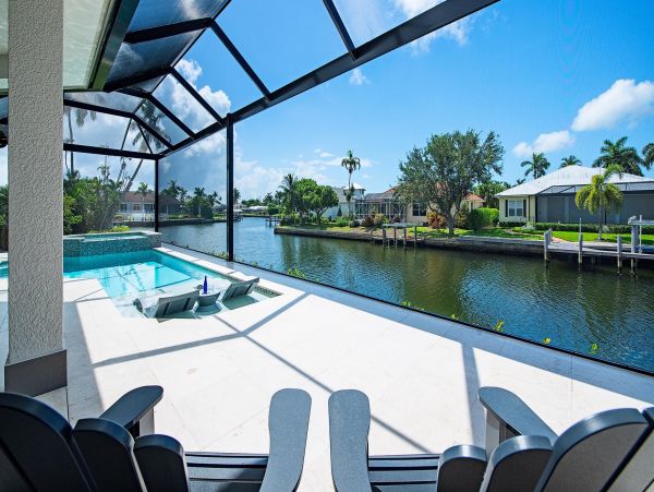 Canal Front Four Bedroom Vacation Rental in Marco Island