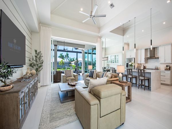 Canal Front Four Bedroom Vacation Rental in Marco Island