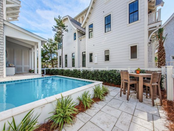 Gated 30A Vacation Rental with Pool & Carriage House
