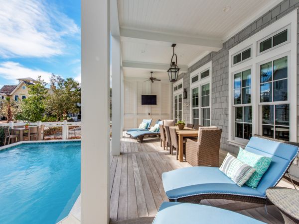 Gated 30A Vacation Rental with Pool & Carriage House