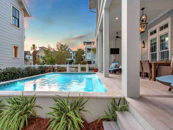 Gated 30A Vacation Rental with Pool & Carriage House