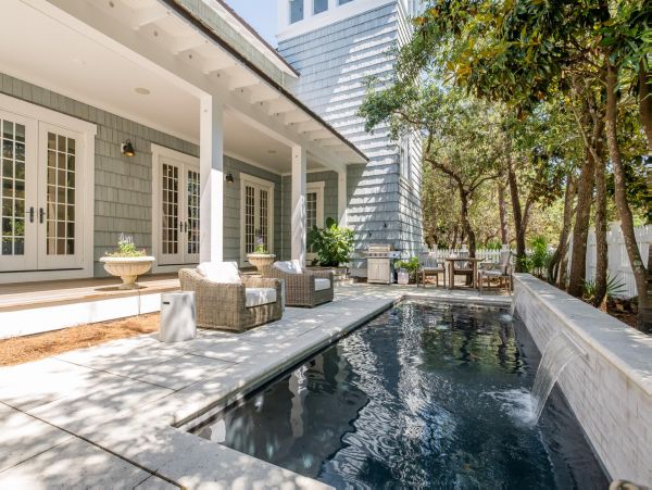 Beautiful Five Bedroom Pool Home with Private Deeded Beach Access