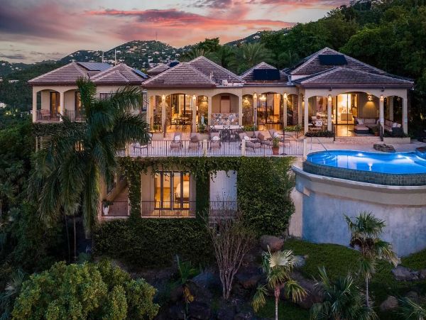 Ocean View Five Bedroom Estate in St. Thomas