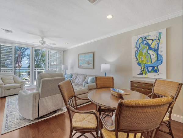Longboat Key Gulf View Two Bedroom Vacation Rental PLUS DEN (3 bedrms)