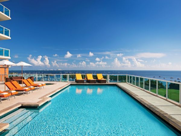 Miami One Bedroom Rental Condo with Panoramic Ocean Views