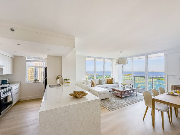 Miami One Bedroom Rental Condo with Panoramic Ocean Views