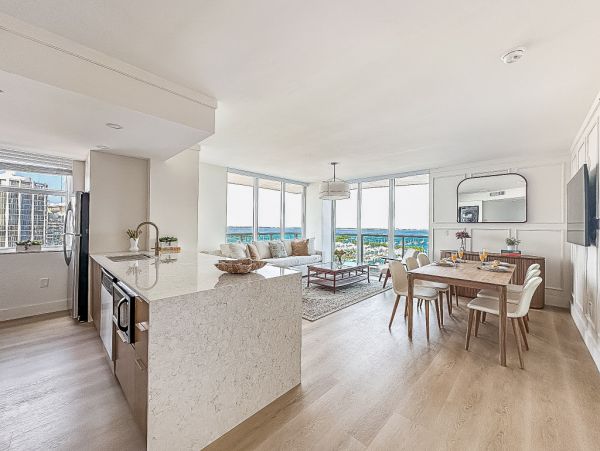 Miami One Bedroom Rental Condo with Panoramic Ocean Views