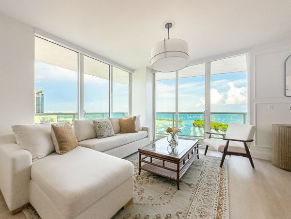 Miami One Bedroom Rental Condo with Panoramic Ocean Views