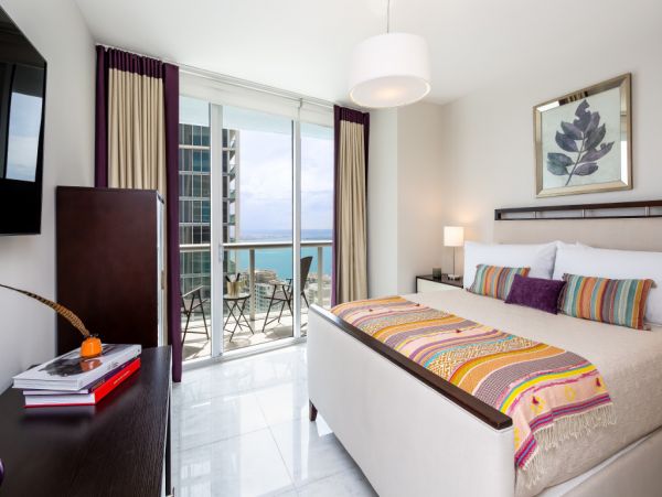 Miami Two Bedroom Gorgeous View Rental Condo