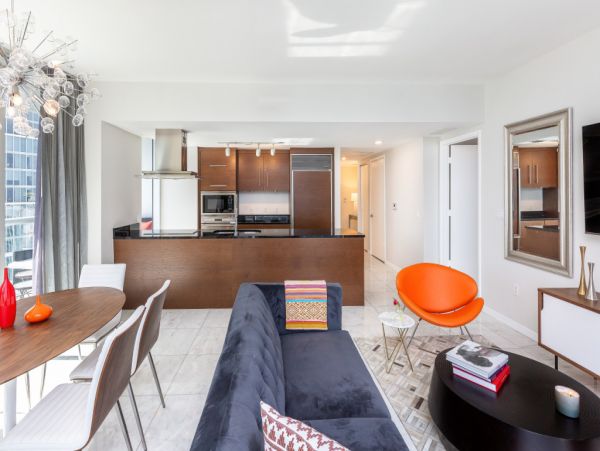 Miami Two Bedroom Gorgeous View Rental Condo