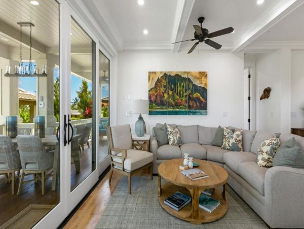 Five Bedroom One of a Kind Vacation Rental Home in Poipu