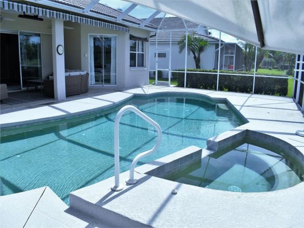 Gated Sarasota Golf Community Home with Private Spa