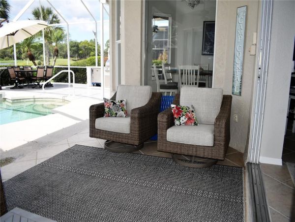 Gated Sarasota Golf Community Home with Private Spa