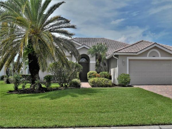 Gated Sarasota Golf Community Home with Private Spa