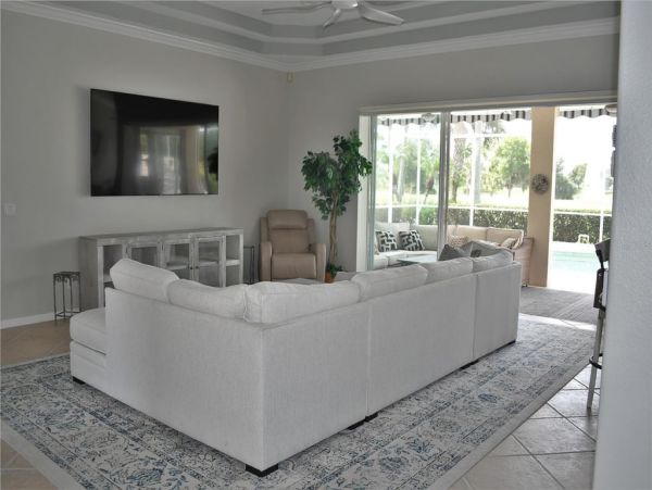 Gated Sarasota Golf Community Home with Private Spa