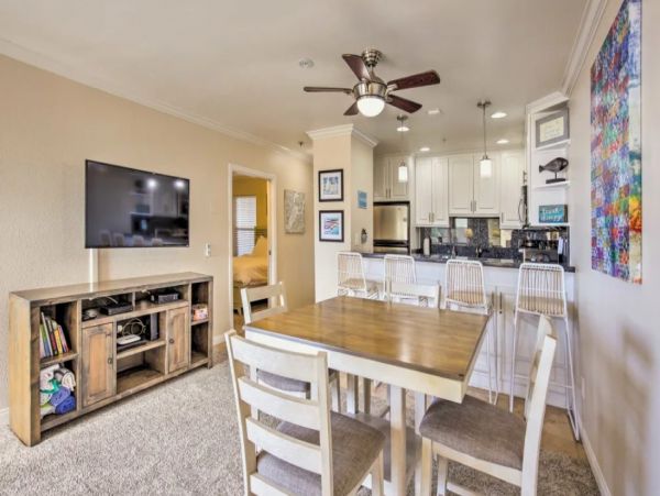 Pacific Beach Oceanfront Two Bedroom Vacation Condo