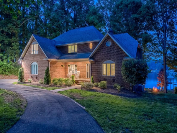 Lakefront 7-Bedroom Home at Lake Norman with Private Pool