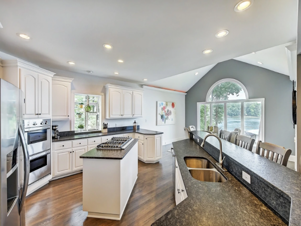 Lakefront 7-Bedroom Home at Lake Norman with Private Pool
