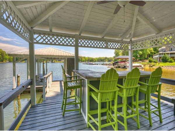 Lakefront 7-Bedroom Home at Lake Norman with Private Pool