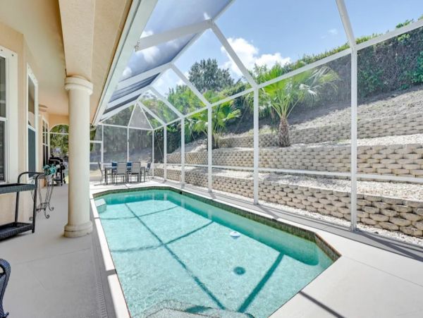 Marco Island 4-Bdrm Vacation Home with a Backyard Oasis & Private Pool