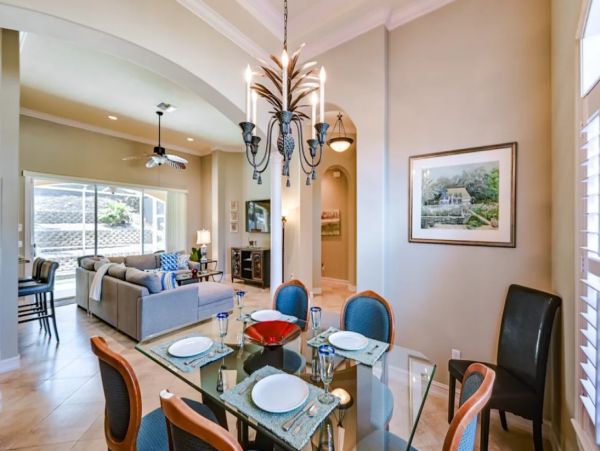 Marco Island 4-Bdrm Vacation Home with a Backyard Oasis & Private Pool
