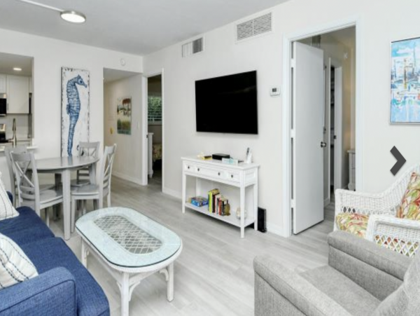 Beach Beauty Rare Two Bedroom Right on Beach Walk Out