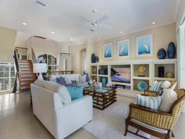 Family-Friendly Longboat Key Rental Near Pristine Beaches