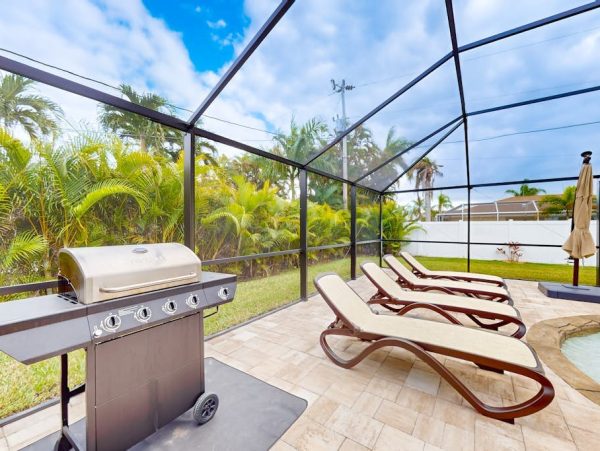 Cape Coral Home With Heated Saltwater Pool and Spa