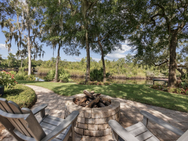 Amelia Island Luxury Vacation Rental Lofton Creek Waterfront Estate with Pool & Dock