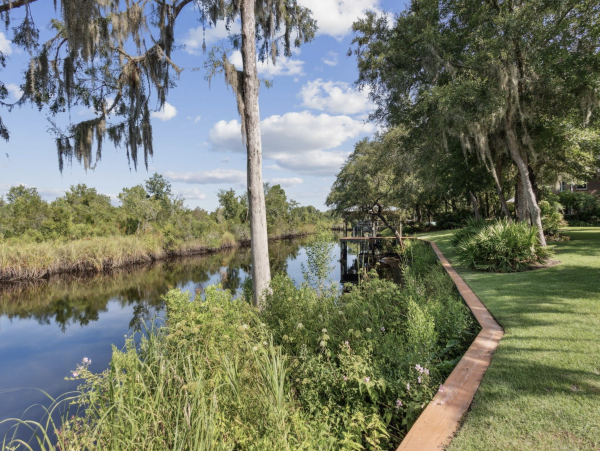 Amelia Island Luxury Vacation Rental Lofton Creek Waterfront Estate with Pool & Dock