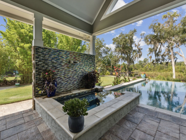 Amelia Island Luxury Vacation Rental Lofton Creek Waterfront Estate with Pool & Dock