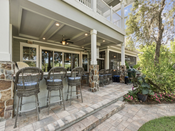 Amelia Island Luxury Vacation Rental Lofton Creek Waterfront Estate with Pool & Dock