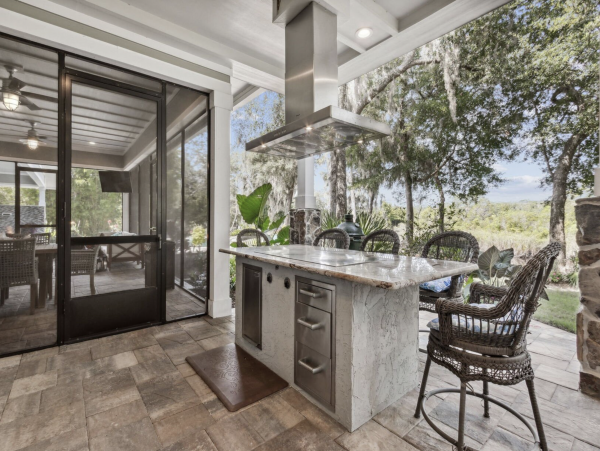 Amelia Island Luxury Vacation Rental Lofton Creek Waterfront Estate with Pool & Dock
