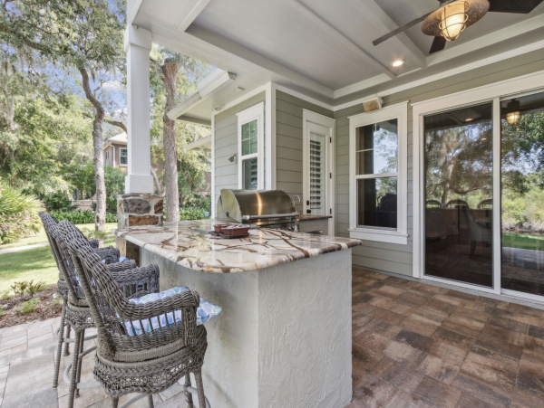 Amelia Island Luxury Vacation Rental Lofton Creek Waterfront Estate with Pool & Dock