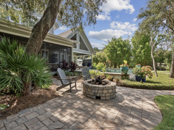 Amelia Island Luxury Vacation Rental Lofton Creek Waterfront Estate with Pool & Dock
