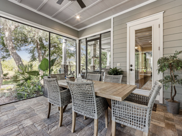 Amelia Island Luxury Vacation Rental Lofton Creek Waterfront Estate with Pool & Dock