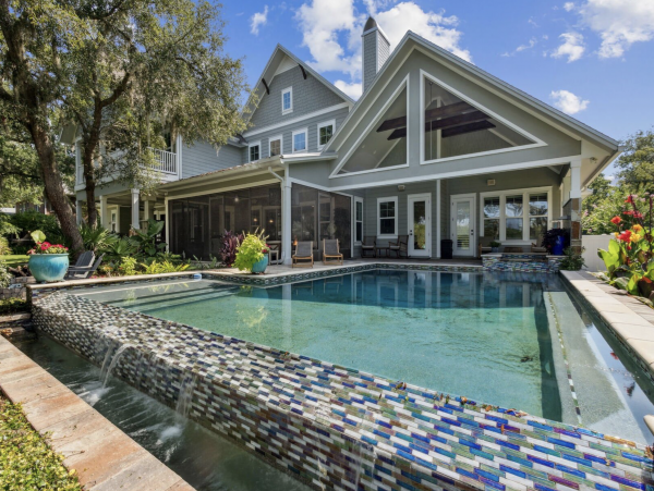 Amelia Island Luxury Vacation Rental Lofton Creek Waterfront Estate with Pool & Dock