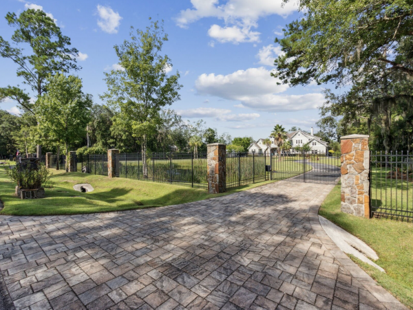 Amelia Island Luxury Vacation Rental Lofton Creek Waterfront Estate with Pool & Dock