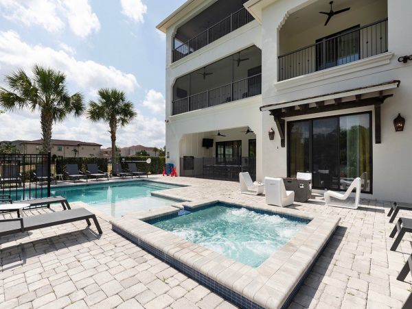 Luxury Eleven Bedroom Vacation Mansion with Pool & Game Room